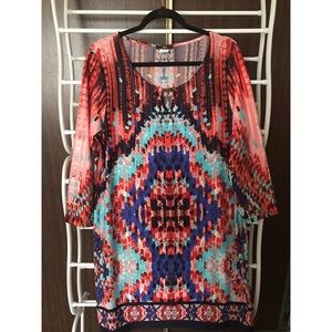 JBS MULTI COLORED DRESS